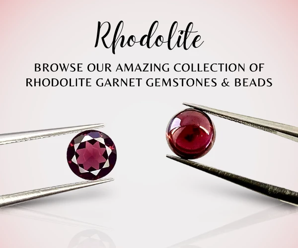 Shop Natural Rhodolite Garnet Gemstones & Beads